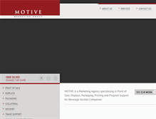 Tablet Screenshot of motivemktg.com